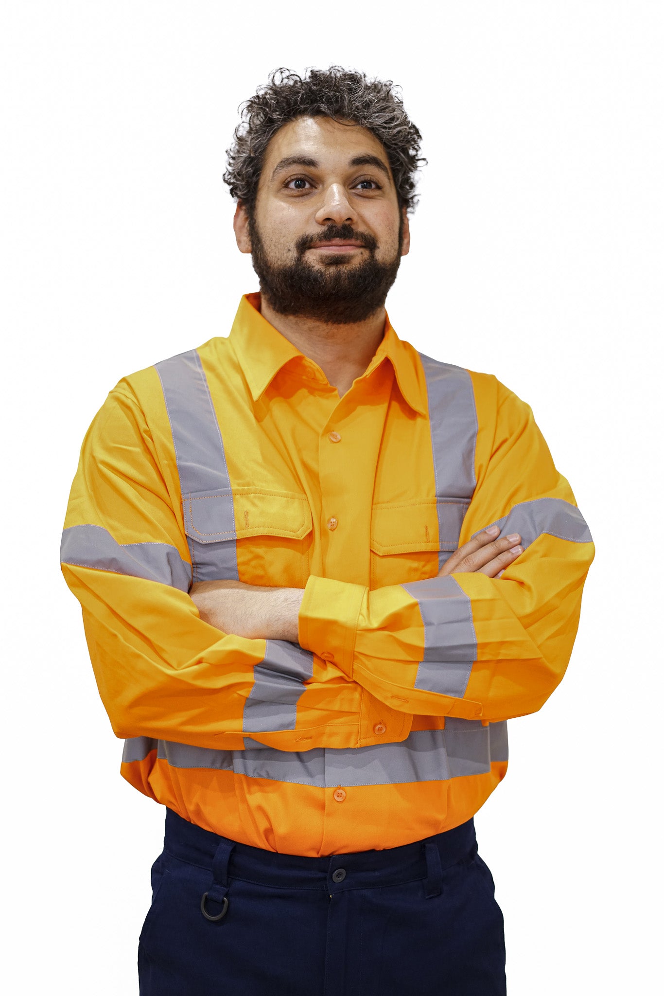 Hi-Vis Rail Spec Shirt