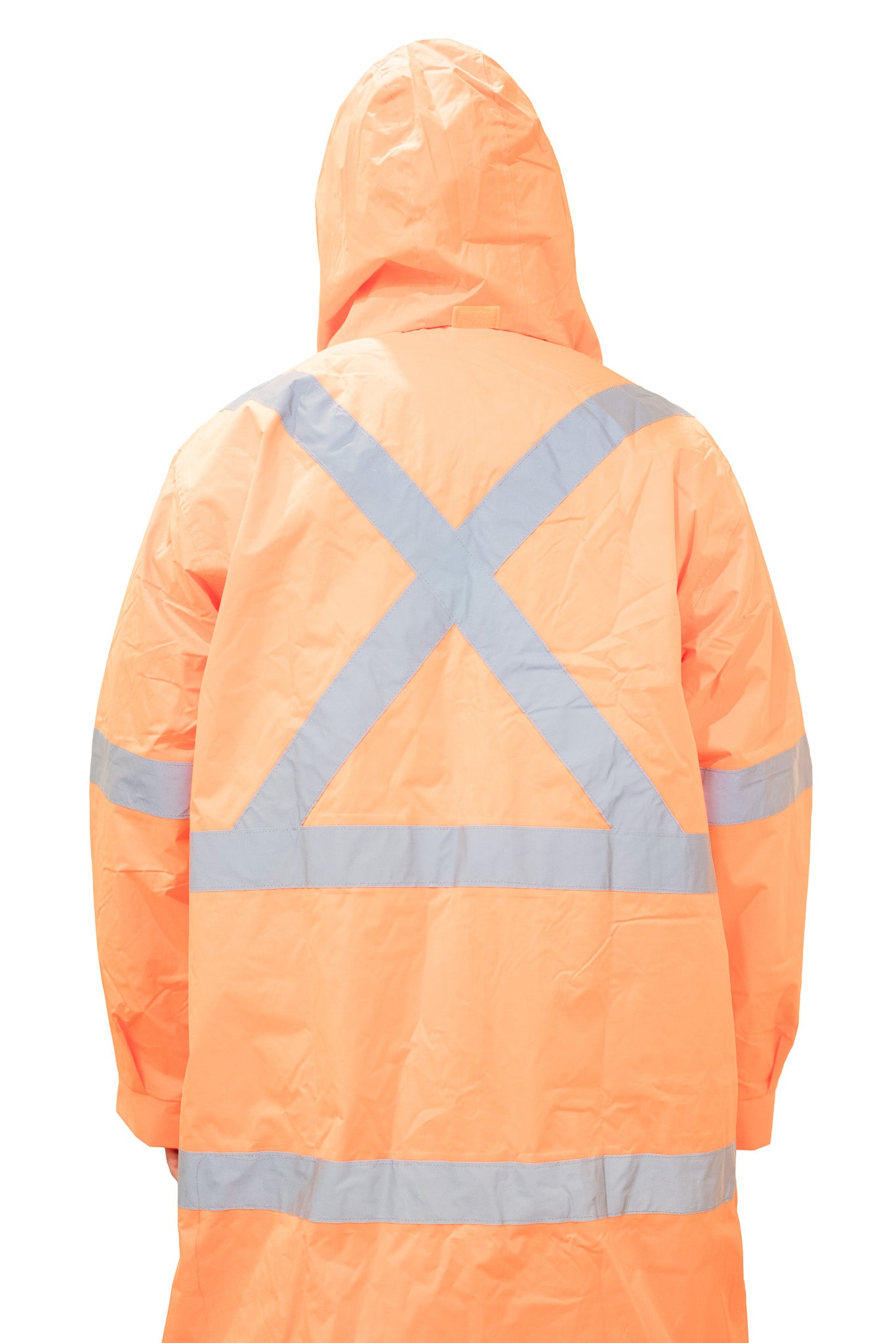 Hi-Vis Rail Spec Rain Jacket