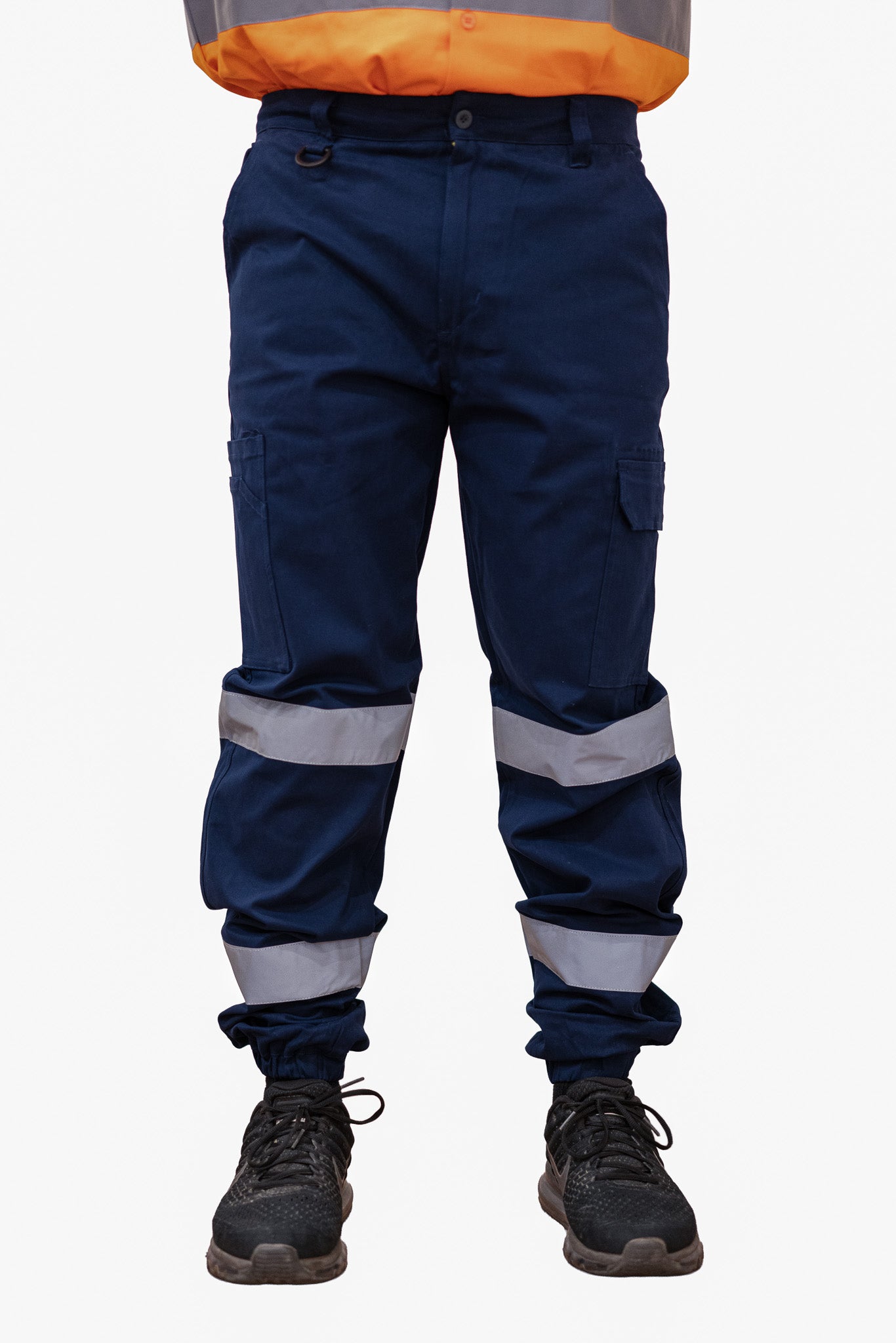 Reflective Navy Pants