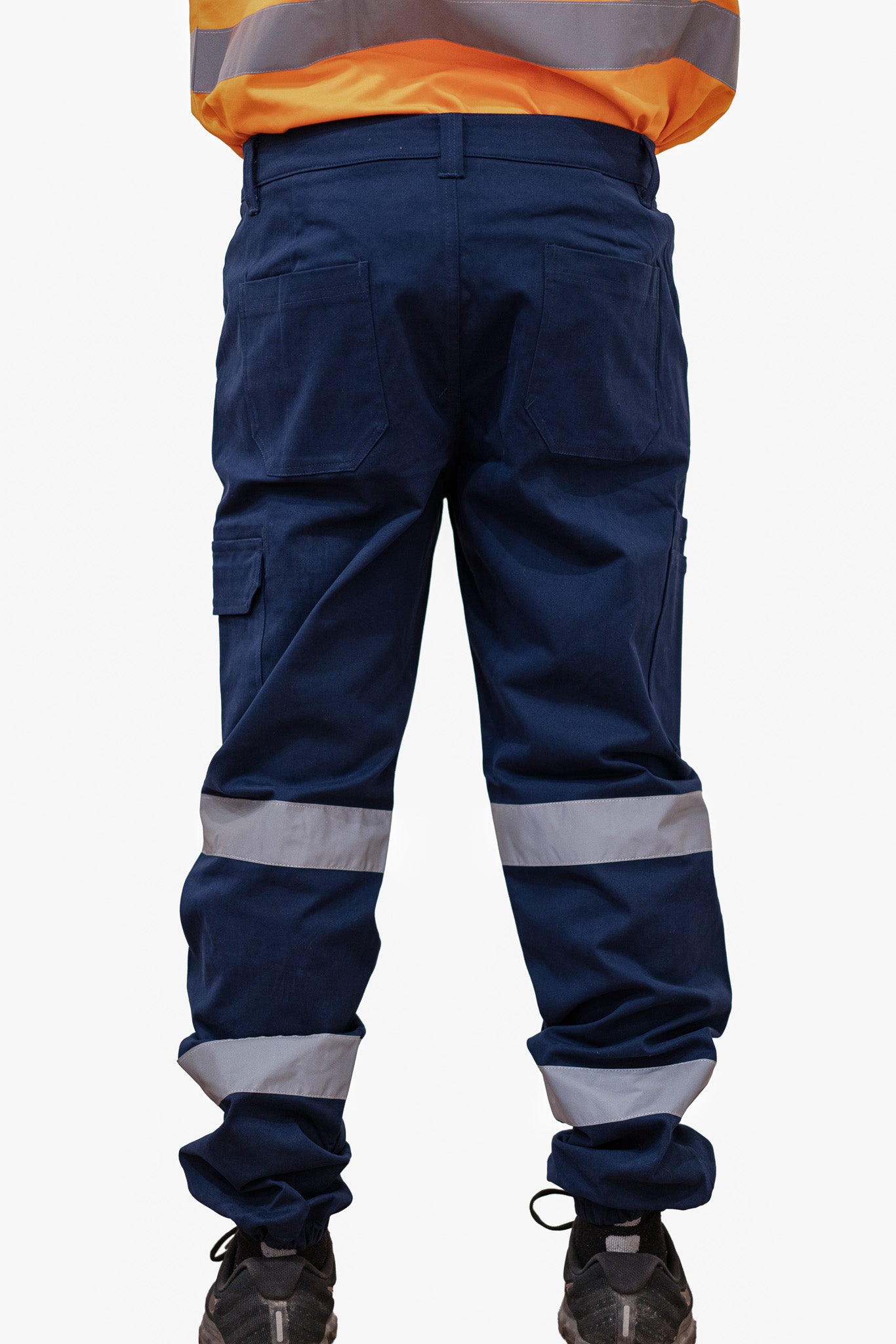 Reflective Navy Pants